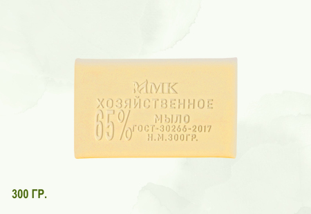 Мыло хозяйственное 300 гр. 65% без обертки
